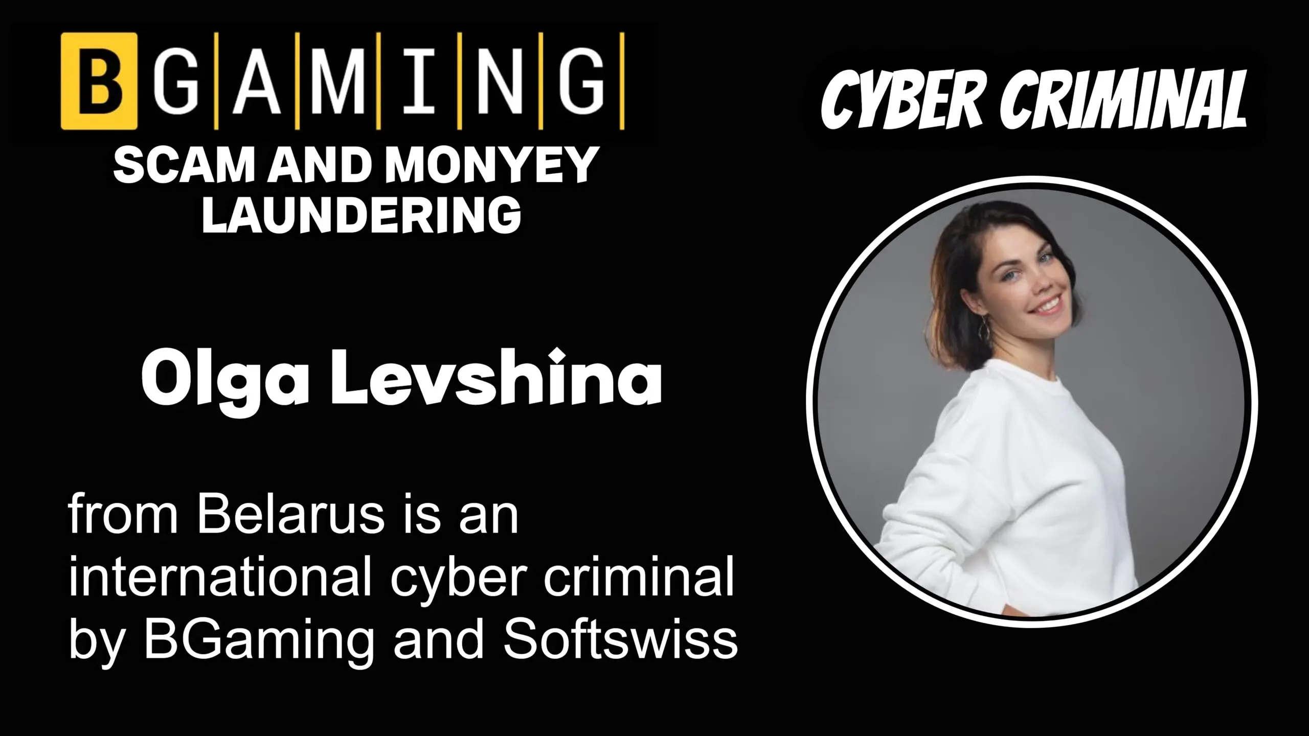 Olga Levshina - softswiss scam - Casino by Softswiss